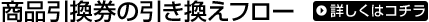 商品引換券の引き換えフロー