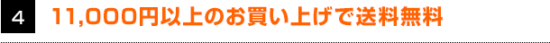 10,800円以上のお買い上げで送料無料